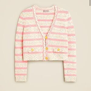 Jcrew space dyed sweater lady jacket